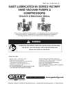 0465-0765-1065-2065-2565 & 5565 Series Lubricated Vacuum Pumps and Compressors Operation & Maintenance Manual